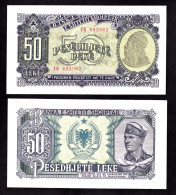 ALBANIA 50 LEK 1957 PIK 29 FDS - Albanie