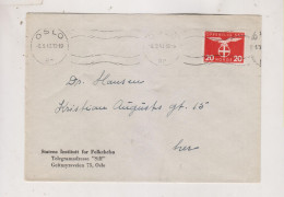 NORWAY 1943 OSLO Nice Cover - Lettres & Documents