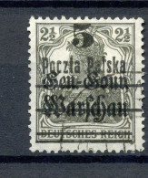 Poland -Pologne-Polen Fischer Nr 8 Error  B 12   --- PELSKA - Gebruikt