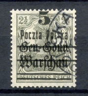 Poland -Pologne-Polen Fischer Nr 8 Error  B 6   --- S Höcher - Used Stamps