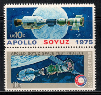 United States 1975 Mi# 1179-1180 ** MNH - Pair - Apollo Soyuz Space Test Project - Verenigde Staten