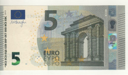 5 EURO  "Austria"     DRAGHI    N 004 H2     NA2803157155  /  FDS - UNC - 5 Euro