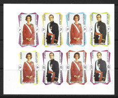 ● STAFFA Scotland 1979 ֍ Queen Of Spain ● Re E Regina ● BF ** 8 Valori ● Imperforated ● Local Post ● Lotto XX ● - Escocia