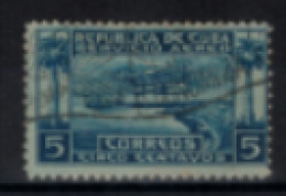 Cuba - PA - "Hydravion Survolant Le Port De La Havane" - Oblitéré N° 1 De 1927 - Posta Aerea