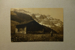 Am Weg Zur Ohrenplatte , Braunwald 1910 (7066) - Braunwald