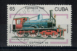 Cuba - "Espamer 98 à La Havane - Locomotives Anciennes : Américaine CO-2-6-4 Panama" - Oblitéré N° 3594 De 1996 - Gebruikt