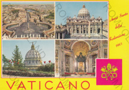 CARTOLINA  VATICANO-ANNO SANTO DELLA REDENZIONE 1983-STORIA,MEMORIA,CULTURA,RELIGIONE,IMPERO ROMANO,NON VIAGGIATA - Vatican