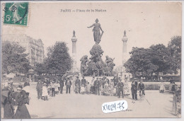 PARIS- PLACE DE LA NATION - Plätze