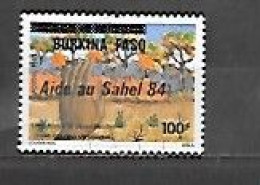 TIMBRE OBLITERE DU BURKINA DE 3984 N° MICHEL C 975 TRES RARE - Burkina Faso (1984-...)