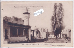 PARIS- EXPOSITION COLONIALE DE 1931- SECTION TUNISIENNE- LE CAFE MAURE - Expositions