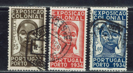 Portugal. 1934. N° 572/574 Oblitéré. TB. - Oblitérés