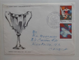 POLOGNE POLSKA FDC 1970 UEFA CUP   FOOTBALL FUSSBALL SOCCER CALCIO FOOT VOETBOL FUTBOL - Briefe U. Dokumente