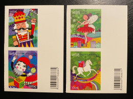 GREECE, 2022,CHRISTMAS,SELF ADHESIVE STAMPS FROM BOOKLET, MNH - Unused Stamps