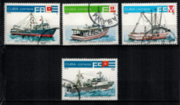 Cuba - "Flotte De Pêche Cubaine" - Série Oblitérée N° 2073 à 2076 De 1978 - Used Stamps