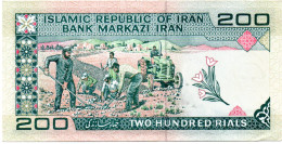 IRAN  Billet Banque 200 REAL Bank-note Banknote - Iran