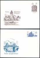 RDA - Entier Postal / DDR - Ganzsachen Mi.Nr. P 95 + P 96 ** - Postales - Nuevos