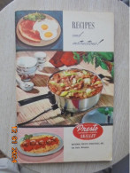 Recipes, Instructions And Time Tables For The National Presto Automatic-Electric Skillet - Americana