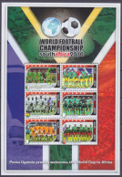 2010 Uganda 2748-2753KL 2010 FIFA World Cup In  South Africa 12,00 € - 2010 – Sud Africa