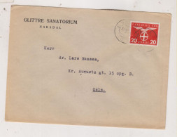 NORWAY 1944 HAKADAL Nice Cover - Cartas & Documentos