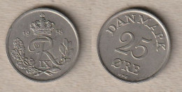 00343) Dänemark, 25 Öre 1958 - Danemark