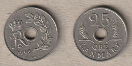00340) Dänemark, 25 Öre 1968 - Danemark