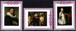 NETHERLANDS / NEDERLAND 2006 ART Paintings: Rembrandt. Personal Stamps TNT/PNL, MNH - Rembrandt