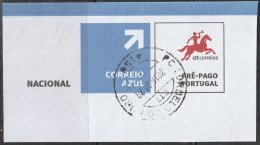 Fragment - Postmark LORDELO DO OURO -|- Correio Azul. Pré-Pago / Prepaid Blue Mail - Used Stamps