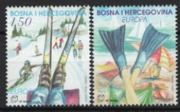 Bosnia Erzegovina Croata 2004 CEPT Unif.129/30 **/MNH VF - Bosnia And Herzegovina