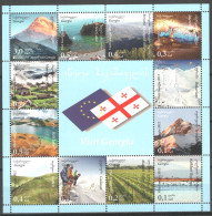 Europa CEPT 2012 Georgia BF-S/S **/MNH VF - 2012