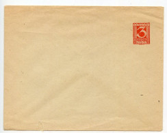 Austria 1920's Mint Postal Envelope - 3g. Numeral - Briefe