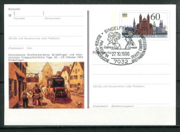 REPUBLIQUE FEDERALE ALLEMANDE - Ganzsache (Entier Postal) Michel PSo 23 (Sindelfingen Briefmarken Austellung) - Postales Ilustrados - Usados