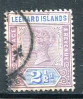 LEEWARD- Y&T N°3- Oblitéré - Leeward  Islands