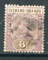 LEEWARD- Y&T N°5- Oblitéré - Leeward  Islands