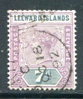 LEEWARD- Y&T N°6- Oblitéré - Leeward  Islands