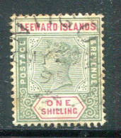 LEEWARD- Y&T N°7- Oblitéré - Leeward  Islands