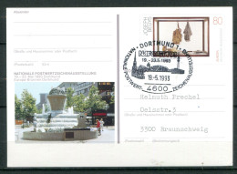 REPUBLIQUE FEDERALE ALLEMANDE - Ganzsache (Entier Postal) Michel PSo 30 (Dortmundt NAPOSTA93) - Illustrated Postcards - Used