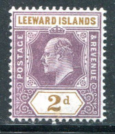 LEEWARD- Y&T N°22- Neuf Avec Charnière * - Leeward  Islands