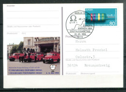 REPUBLIQUE FEDERALE ALLEMANDE - Ganzsache (Entier Postal) Michel PSo 33 (Europa Marken Erstausgabetag) - Cartoline Illustrate - Usati