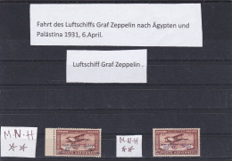 ÄGYPTEN - EGYPT - EGYPTIAN  - AVIATION 1931 GRAF ZEPPELIN - POSTFRISCH - M.N.H. - Unused Stamps