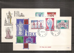 Belgique ( 1082/1088 Sur 2 FDC De 1958 à Voir) - 1951-1960