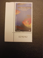 Fsat 2024 Taaf Antarctic Fish Suezichthys Ornatus Tristan Rainbow Wrasse 1v Mnh BDF NUMBER - Unused Stamps