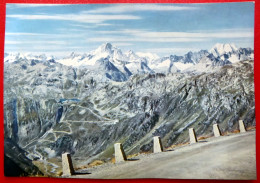 Furkapass - Schweizer Strassenpass -  Alpen - Uri - Goms - Wallis - Verkehr - Goms