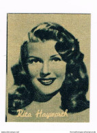 Bh18 Figurina Cartonata Personaggi Famosi  Anni 50  Nannina Actress Rita Haywort - Catalogues