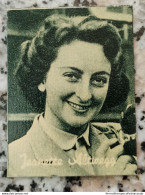 Bh12 Figurina Cartonata Personaggi Famosi Anni 50 Nannina  Jeanette Altwegg - Kataloge