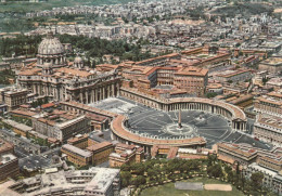 CARTOLINA  CITTA DEL VATICANO-VEDUTA AEREA-STORIA,MEMORIA,CULTURA,RELIGIONE,IMPERO ROMANO,NON VIAGGIATA - Vatican
