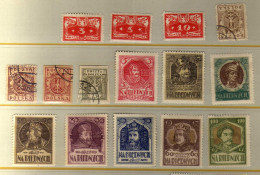 Pologne -  1917 - Timbres De Charite -  Neufs* Et Obliteres - Unused Stamps