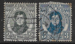 Irlanda Ireland 1929 O'Connell 2val Mi N.52-53 US - Used Stamps