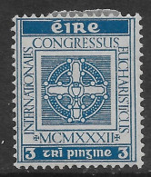 Irlanda Ireland 1932 Eucharisticus Congress 3P Mi N.58 MH * - Nuevos