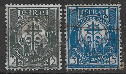 Irlanda Ireland 1933 Holy Year Mi N.59-60 US - Used Stamps