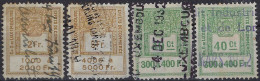 Luxembourg - Luxemburg - Timbres - Taxes  -  4  Timbre   Fiscals   ° - Segnatasse